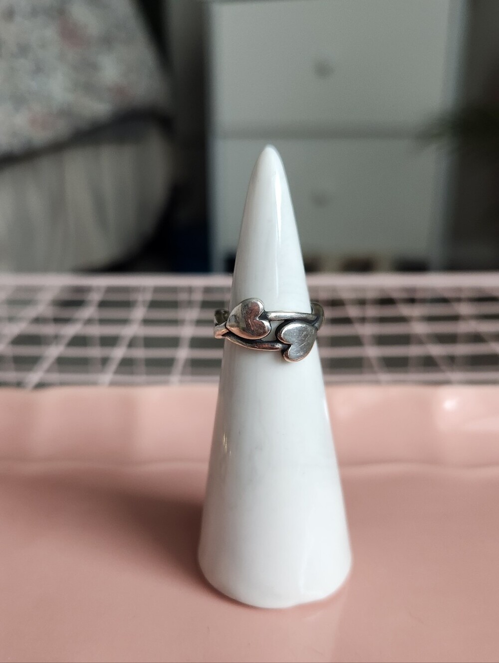 Sz 5 James Avery Hearts Entwined Ring